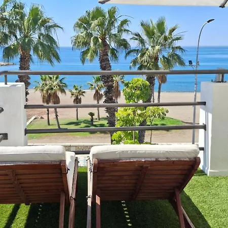Loft Con Gran Terraza En Primera Linea De Playa Apartmán Màlaga